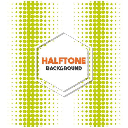 Vintage halftone style background Design Template,Vector Illustrationのイラスト素材