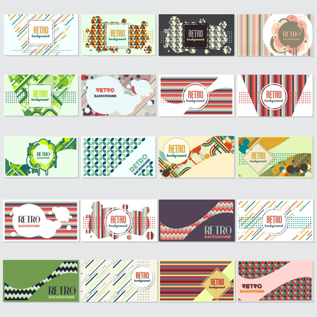 Old retro Vintage style background Design Template,Vector Illustrationのイラスト素材