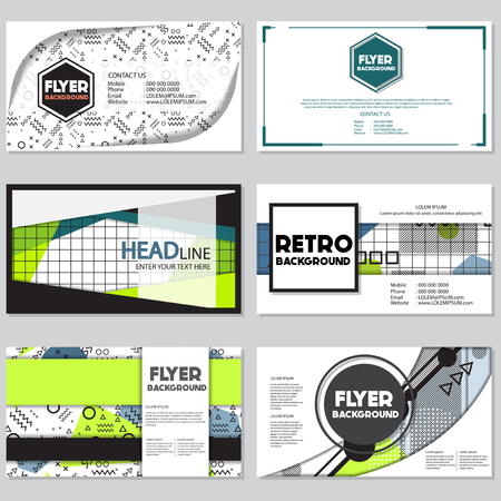 memphis background style Design Template,Vector Illustrationのイラスト素材