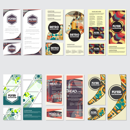 Old retro Vintage style background Design Template,Vector Illustrationのイラスト素材