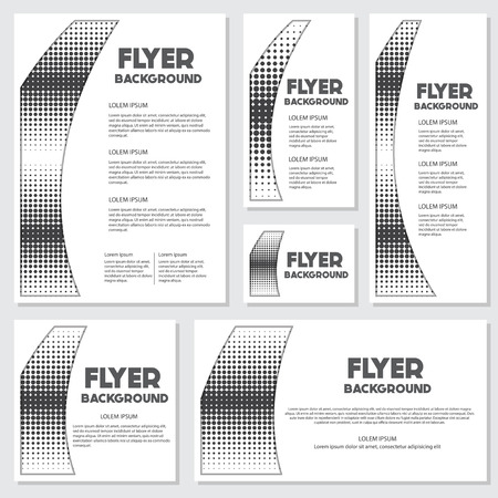 Vintage halftone style background Design Template,Vector Illustrationのイラスト素材