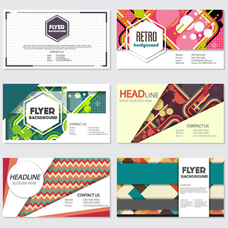 Old retro Vintage style background Design Template,Vector Illustrationのイラスト素材