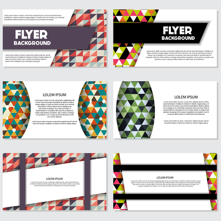 Concept of low Poly Flyer style background Design Template,Vector Illustration.のイラスト素材