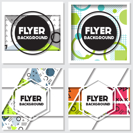 memphis background style Design Template,Vector Illustrationのイラスト素材