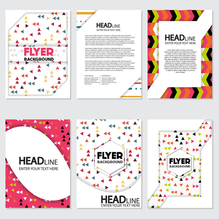 fresh background flyer style background Design Template,Vector Illustrationのイラスト素材