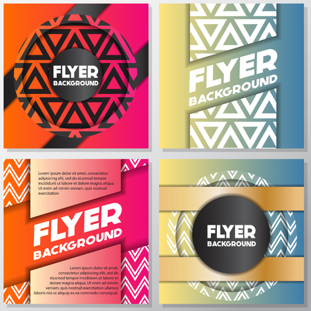 fresh background flyer style background Design Template,Vector Illustrationのイラスト素材