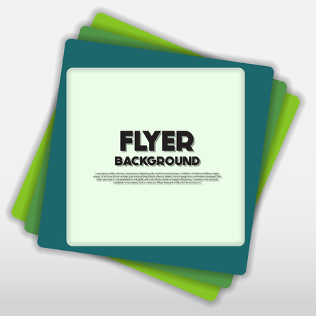Fresh fashion background flyer style background Design Template,Vector Illustrationのイラスト素材