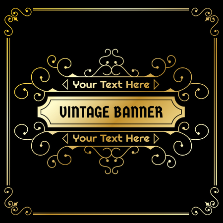 Vintage flyer background Design Template,Vector Illustrationのイラスト素材