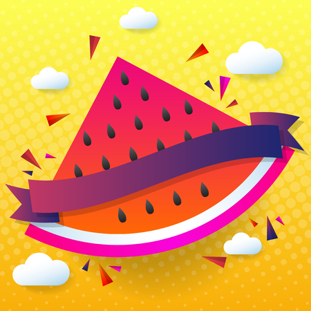 fruit Vector background for banner, poster, flyerのイラスト素材