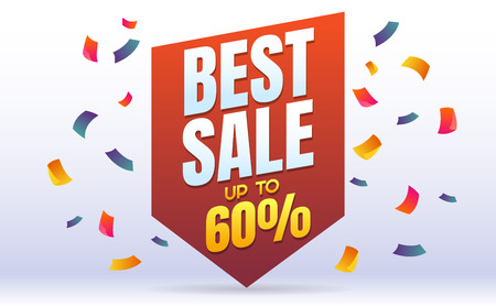 A big sale template banner Vector background for banner, poster, flyer.のイラスト素材