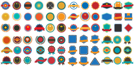 Vintage Retro Vector Logo for banner and poster.のイラスト素材