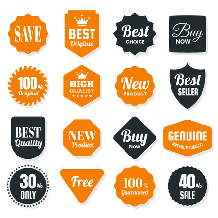 Vintage Retro Vector Logo for banner, poster, flyerのイラスト素材