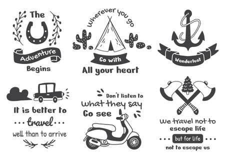 Vintage illustration Vector for banner, poster, flyerのイラスト素材