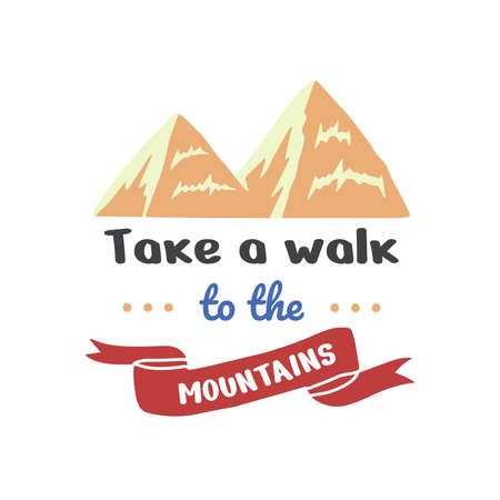 vintage quote illustration Vector for banner, poster, flyerのイラスト素材