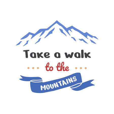 vintage quote illustration Vector for banner, poster, flyerのイラスト素材