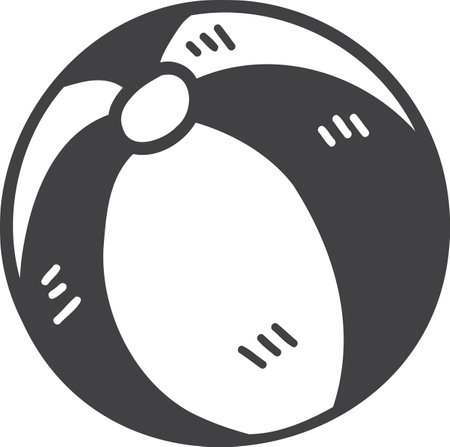 Hand Drawn ball illustration isolated on backgroundのイラスト素材