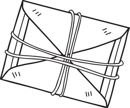 vintage postcard illustration isolated on backgroundのイラスト素材