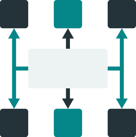 Strategy concept illustration in minimal style isolated on backgroundのイラスト素材