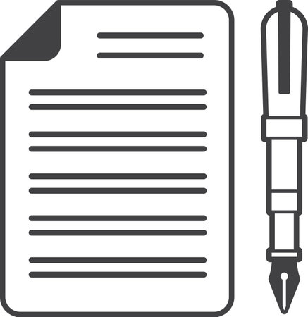 checklist report illustration in minimal style isolated on backgroundのイラスト素材