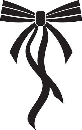 Vintage style ribbon object for decoration isolated on backgroundのイラスト素材