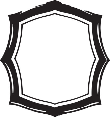 Vintage logo or badge in Vintage or retro style isolated on backgroundのイラスト素材