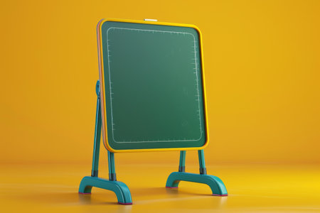 Drawing Board and Scoreboard in the concept of learning and creatingの素材