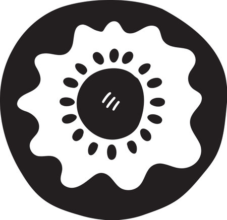 Hand Drawn stars and space in flat style isolated on backgroundのイラスト素材