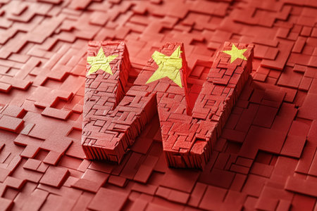 The image is a close up of the letter Wの素材