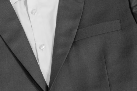 A gentlemen suit in close up and detail