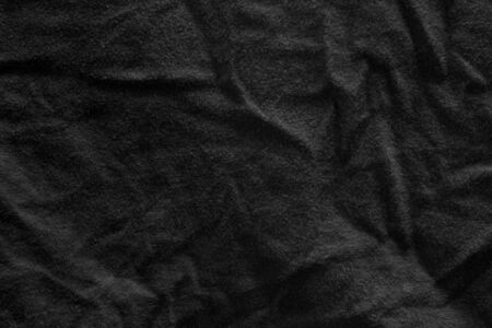 wrinkled piece of cloth in close upの写真素材