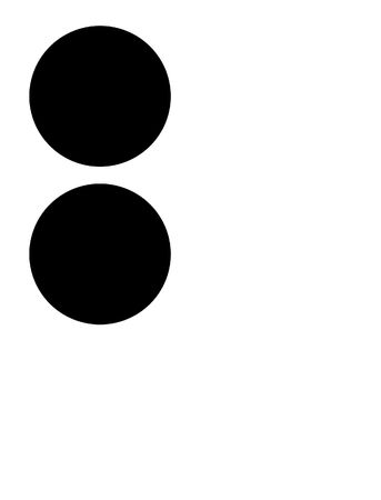 alphabet letter b in brailleの写真素材