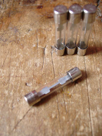 automotive and small appliance fusesの写真素材