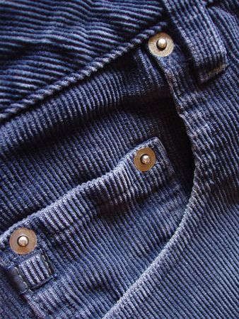 corduroy pants detailsの写真素材