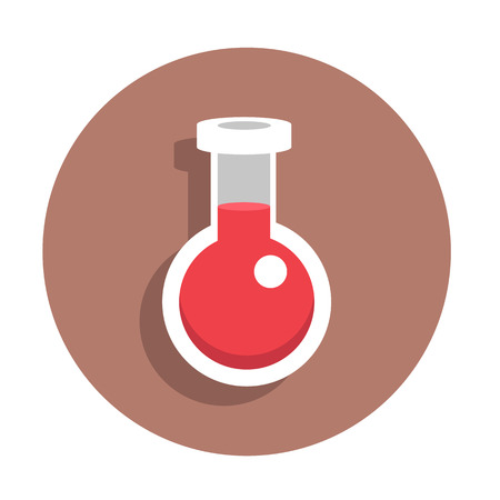 Vectror icon laboratory glassのイラスト素材