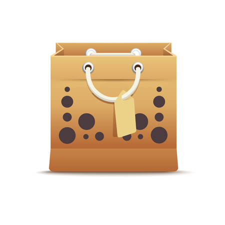 Vector Icon cardboard circle patternのイラスト素材