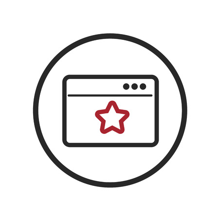icon search engine optimization, computer technology and big dataのイラスト素材