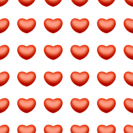 Seamless heart love backgroundの写真素材