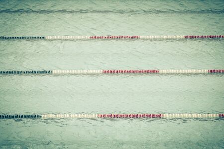 Clear transparent swimming pool water background. Filtered imageの写真素材