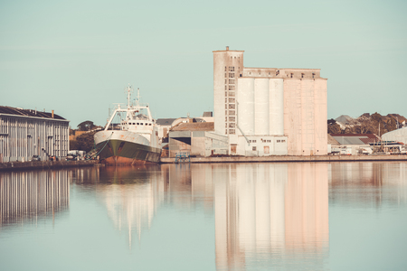 View of seaport of Saint Malo, France on September 23, 2015の写真素材