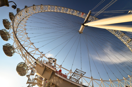 The London Eye, London, United Kingdomのeditorial素材