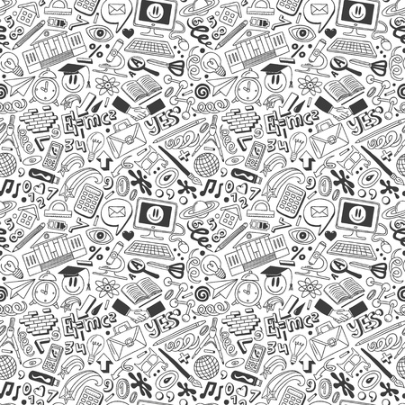 Education - seamless backgroundのイラスト素材