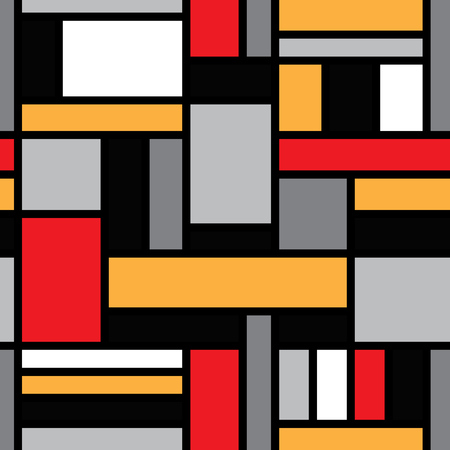 abstract seamless pattern with lines , design elementのイラスト素材
