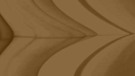 soft fabric abstract smooth multi lines pattern  triangle shape decorative brown background. Textile modern style full frameの写真素材