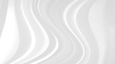 soft white fabric abstract curve slim shape decorative background. Beauty design gray texturedの写真素材