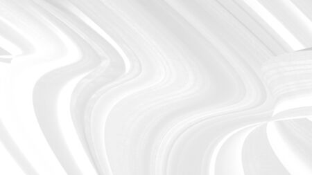 soft fabric abstract curve sharp shape decorative white background. Beauty design gray textureの写真素材