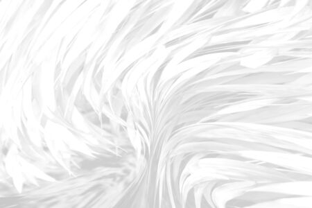 abstract natural white and gray leaves curve shape backgroundの写真素材