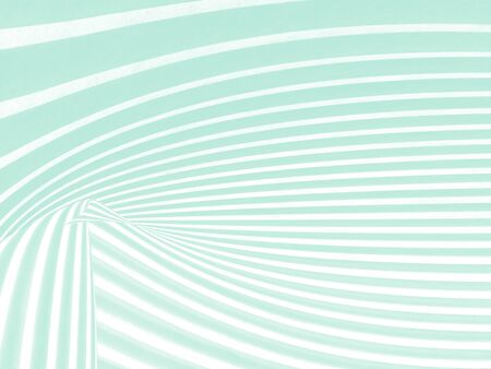 green and white abstract soft fabric multi curve lineの写真素材
