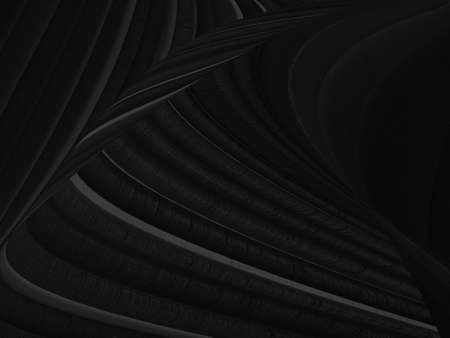 beauty shape abstract. textile soft fabric black smooth curve fashion matrix decorate background