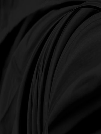 beauty textile abstract soft fabric black smooth curve fashion matrix shape decorate backgroundの写真素材