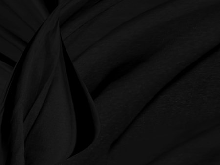 beauty black smooth shape abstract chacoal textile soft fabric curve fashion matrix decorate backgroundの写真素材